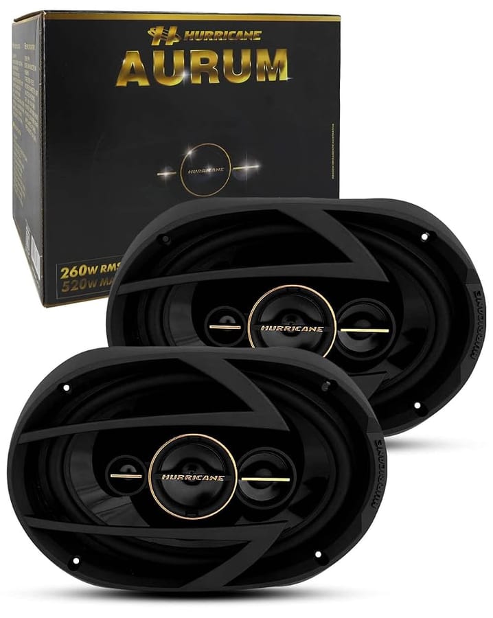 Hurricane Aurum A69 6x9 polegadas (par)