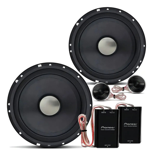 Pioneer TS-C1790BR kit 2 vias 6 polegadas 100W