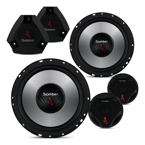 Bomber Upgrade kit 2 vias 6 polegadas 200W RMS (par)