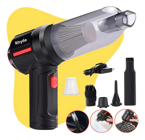 Rhyde mini aspirador e soprador 3 em 1 USB