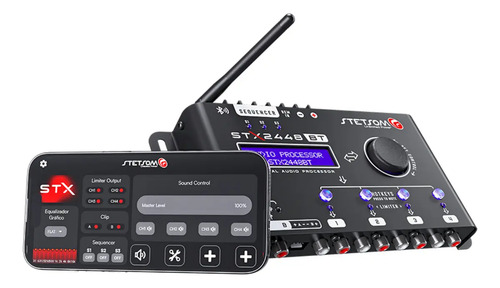 Stetsom STX2448 BT 4 vias com Bluetooth